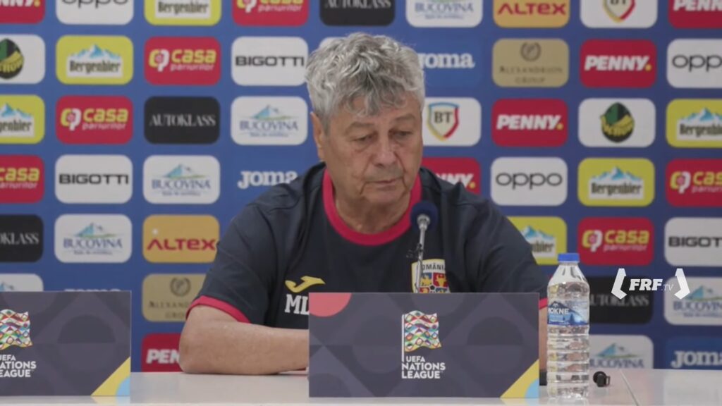România – Lituania / Mircea Lucescu: “Eu nu mai am emoţii demult”
