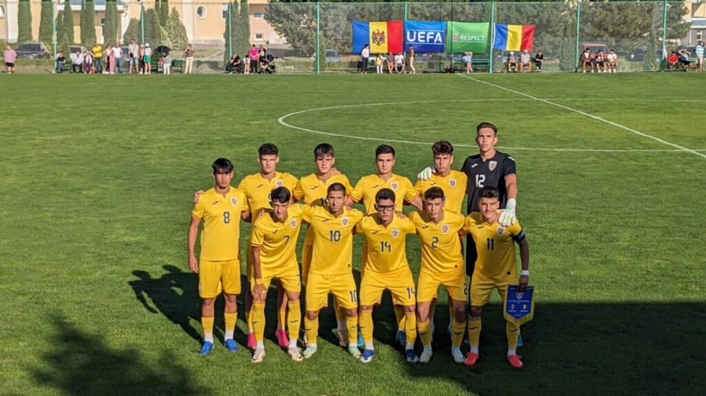 Gașpăr și Bușe, titulari în amicalul Moldova U18 – România U18 0-3