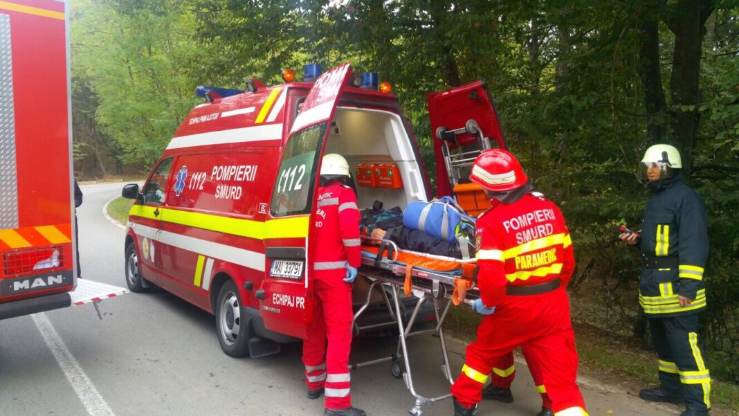 SMURD Gorj foto Șase persoane au ajuns la spital