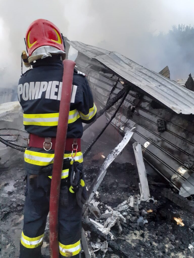 Olt: Incendiu într-o gospodărie din Dăneasa