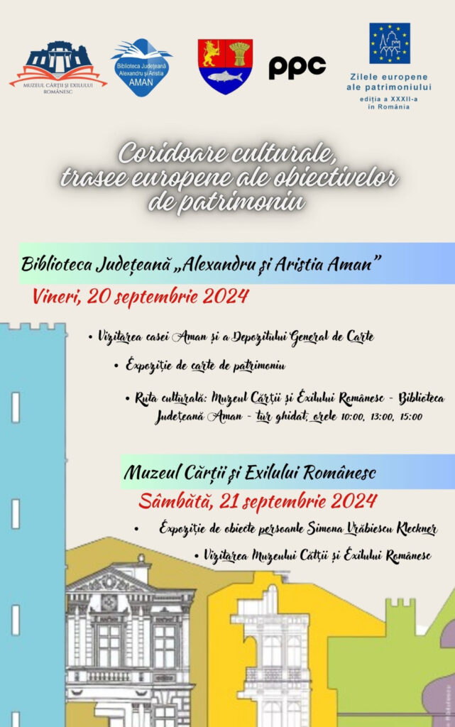 Cea de-a XXXII-a ediție a Zilelor Patrimoniului European, la „Aman“