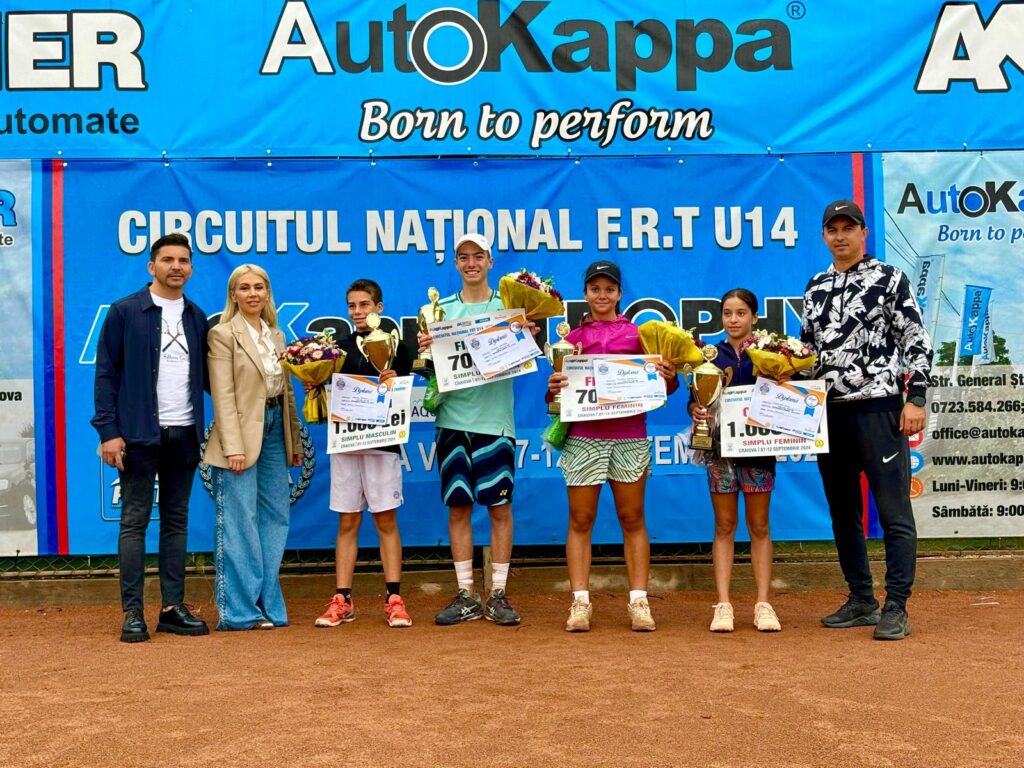 Circuitul Naţional de tenis Autokappa Trophy, un real succes şi în 2024