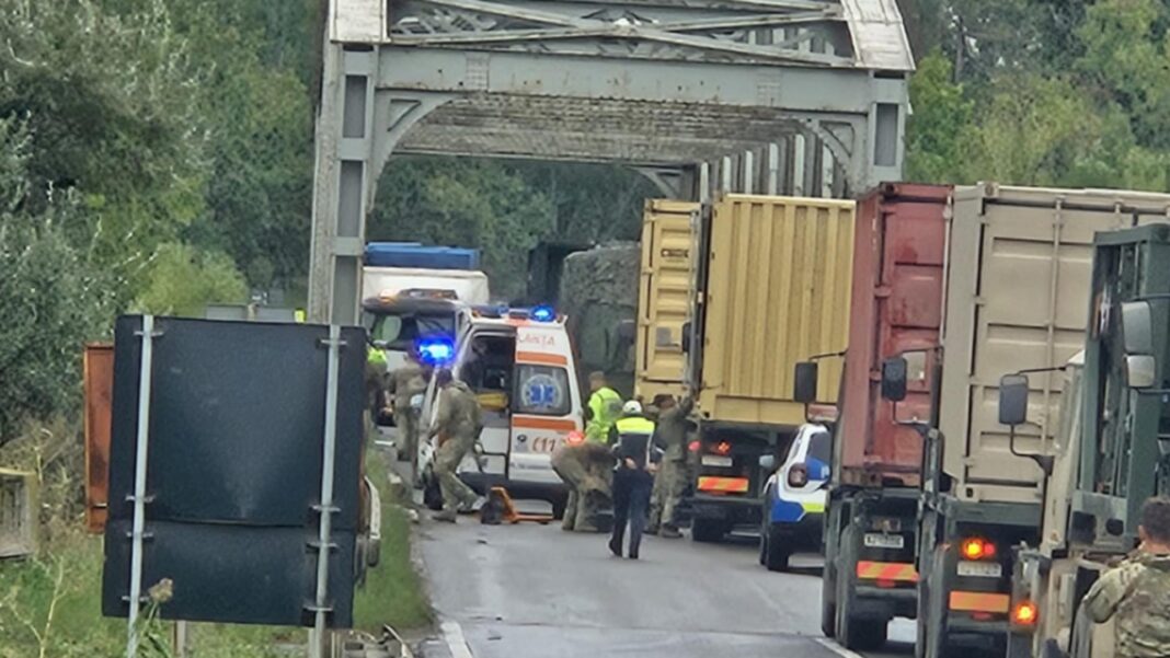 Două convoaie militare, implicate într-un accident în Brăila Două convoaie militare, implicate într-un accident în Brăila