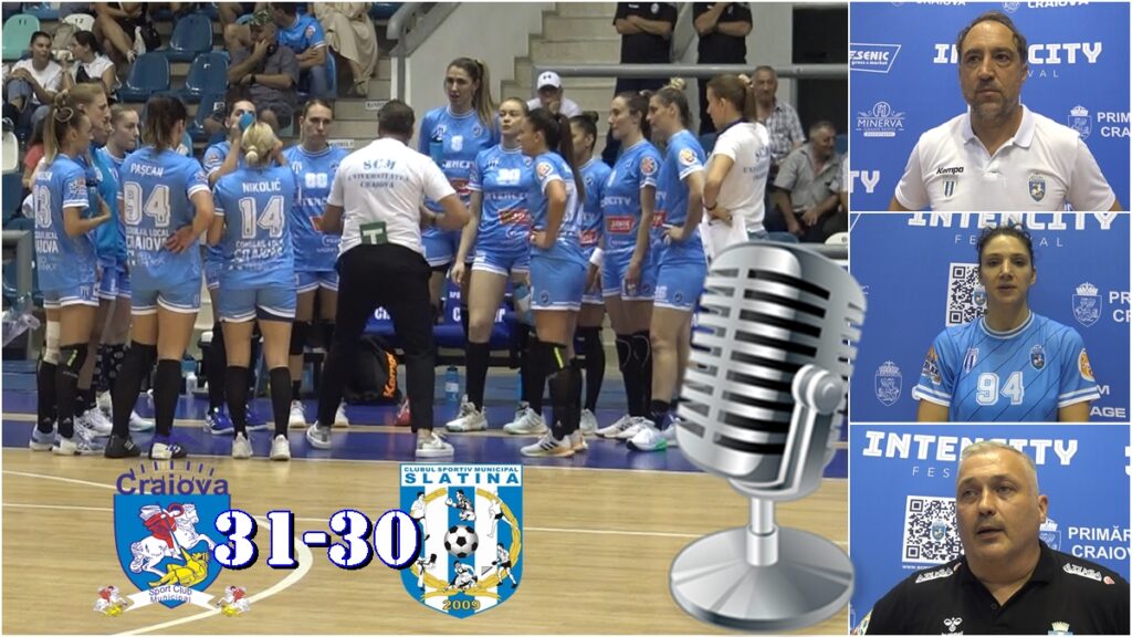 Handbal (f) / Bucurie mare pentru Mihăilă şi Paşcan după primul succes al sezonului