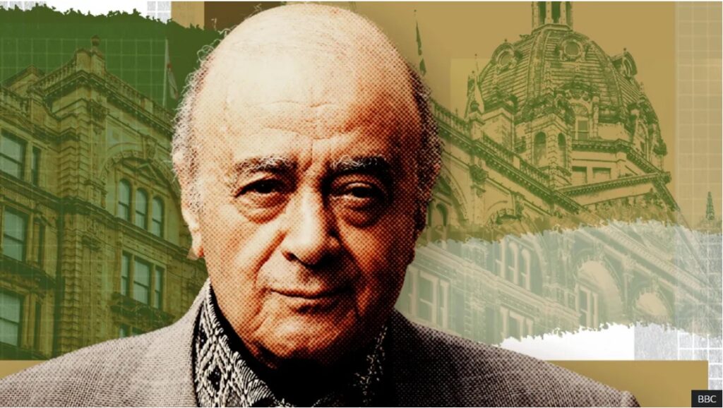 Mohamed Al Fayed, acuzat de multiple violuri de către personal