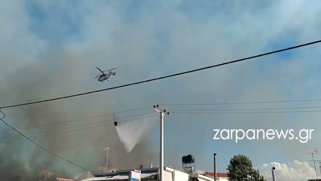 (VIDEO) Incendiu de vegetaţie în Creta. Hoteluri evacuate