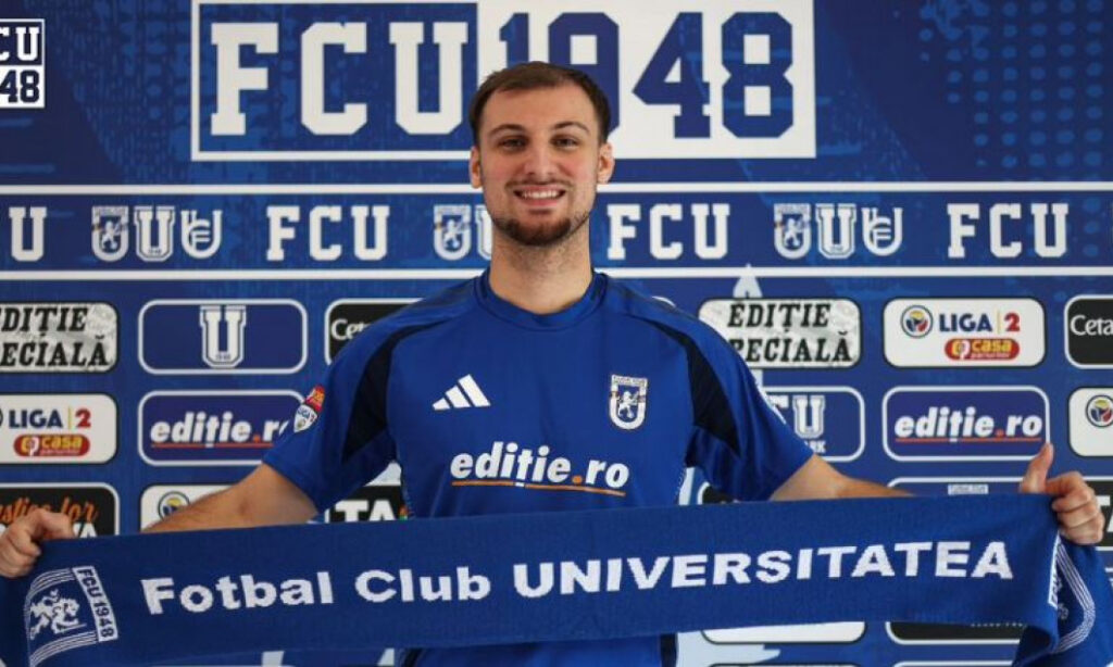 Stijn Meijer, noul atacant al echipei FCU Craiova