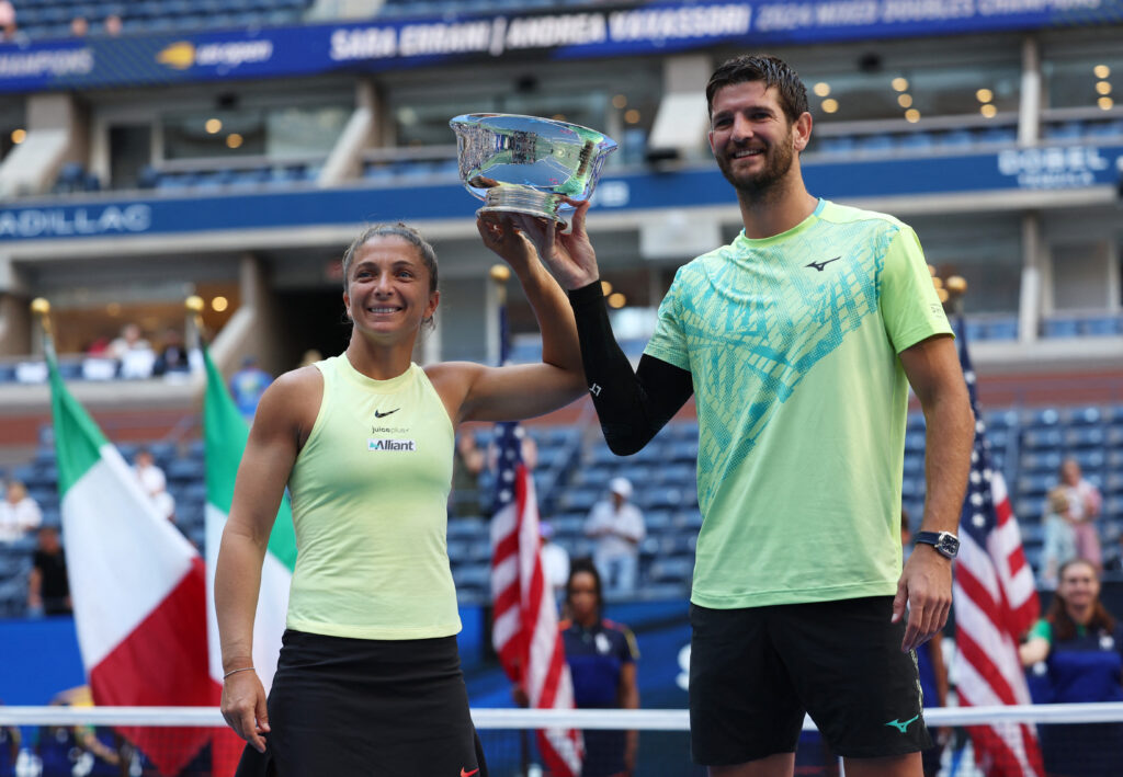 Sara Errani şi Andrea Vavassori, campioni la dublu mixt la US Open 2024