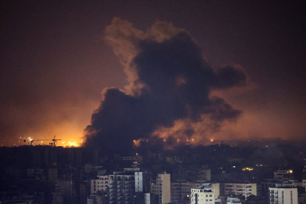 (VIDEO) Explozii masive în Beirut după noi atacuri aeriene israeliene