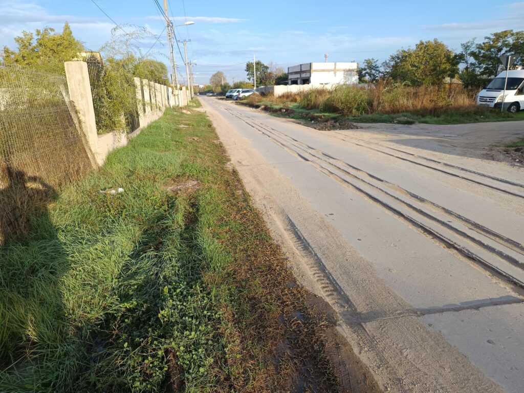 Când vine tramvaiul…pardon, asfaltul pe strada Dobrogea?