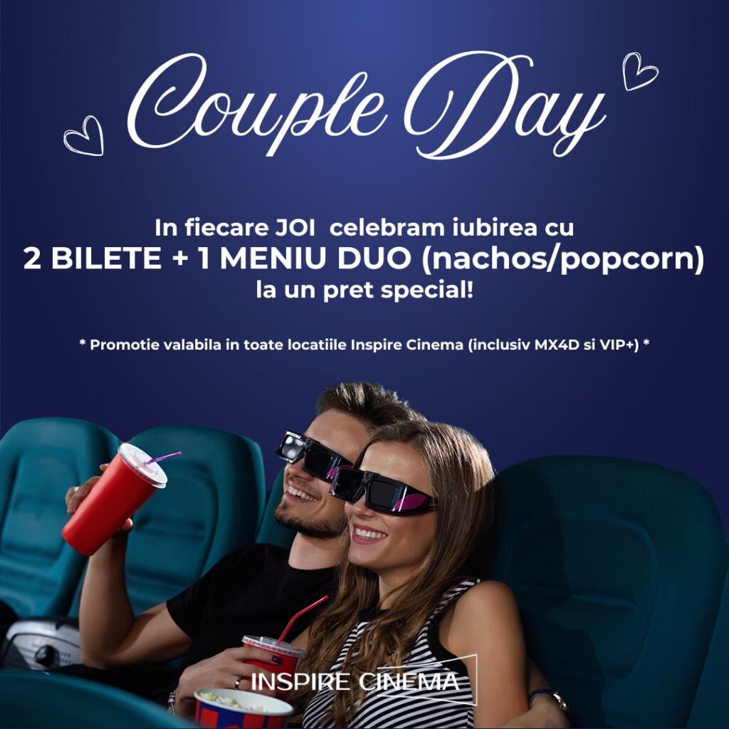 (VIDEO) Program INSPIRECinema Craiova VIP Electroputere 4 – 10 octombrie