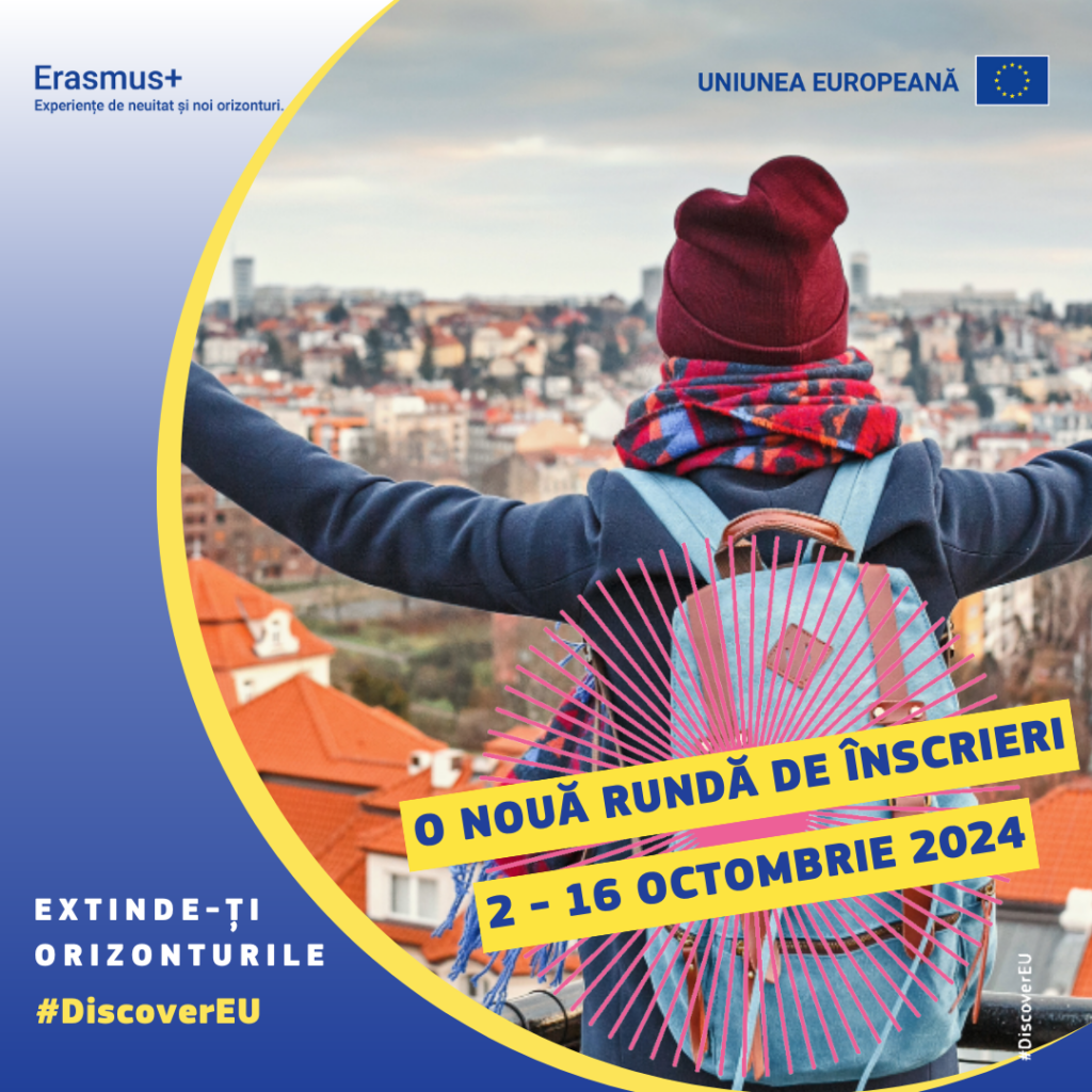 A doua rundă DiscoverEU din 2024. 1.475 de tineri din România pot să exploreze Europa călătorind cu trenul