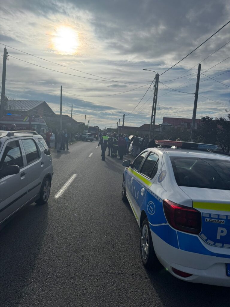 Gorj: Medic în stare gravă în urma accidentului rutier de la Țicleni