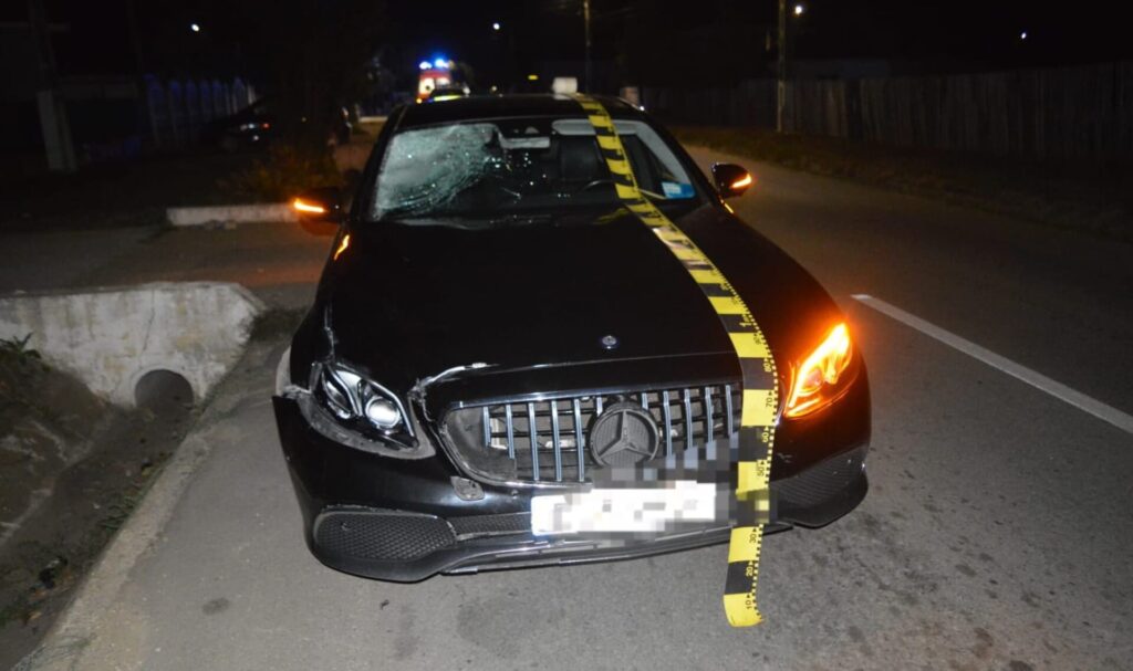 Bărbat accidentat mortal în timp ce traversa strada neregulamentar