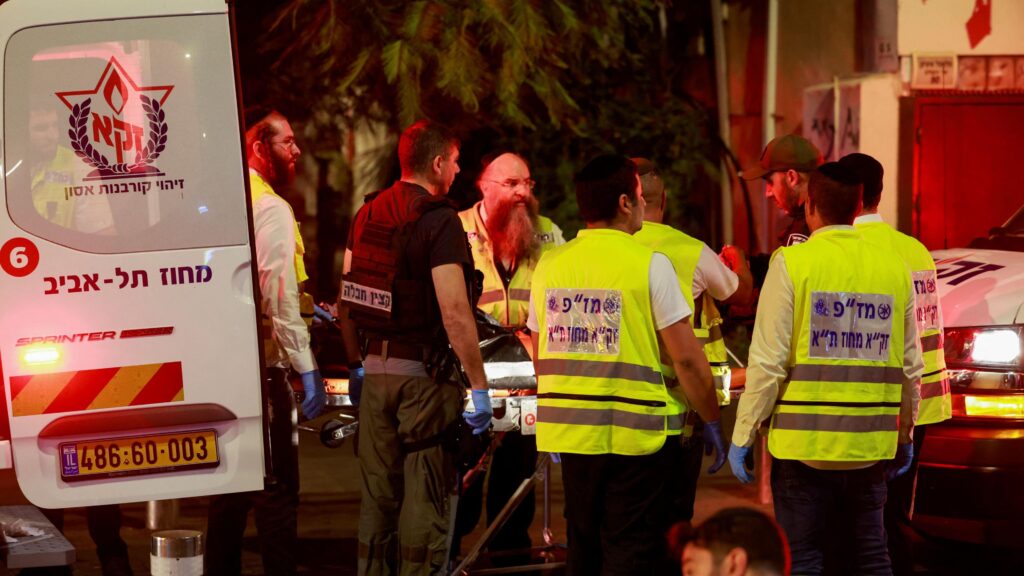 Șapte persoane, ucise în împușcături la Tel Aviv