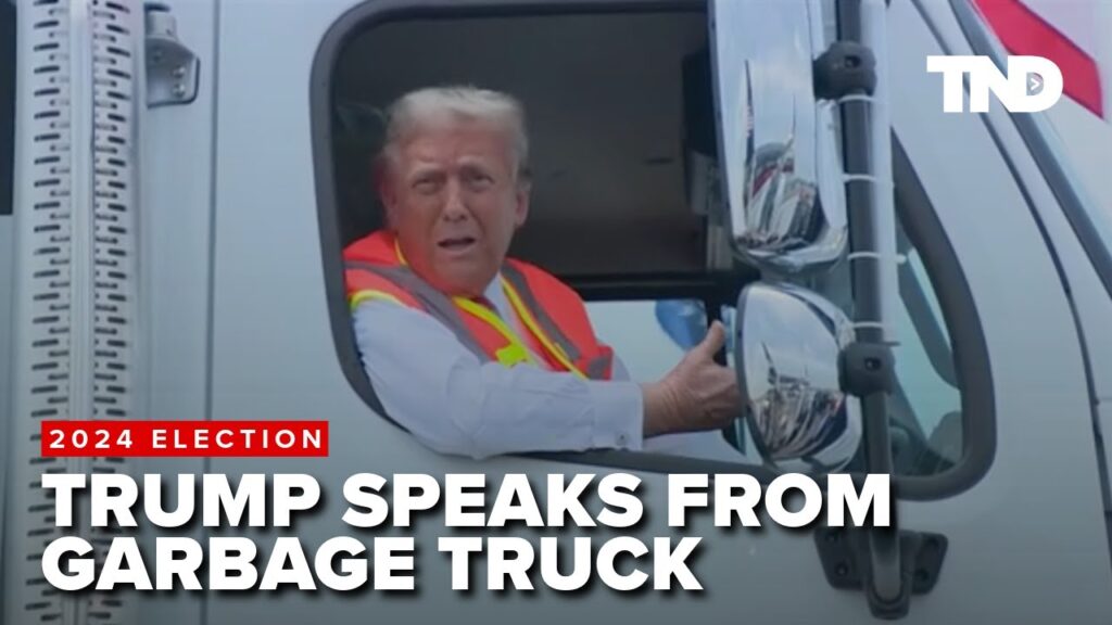 (VIDEO) Trump folosește dezbaterea „gunoiului” în avantajul său