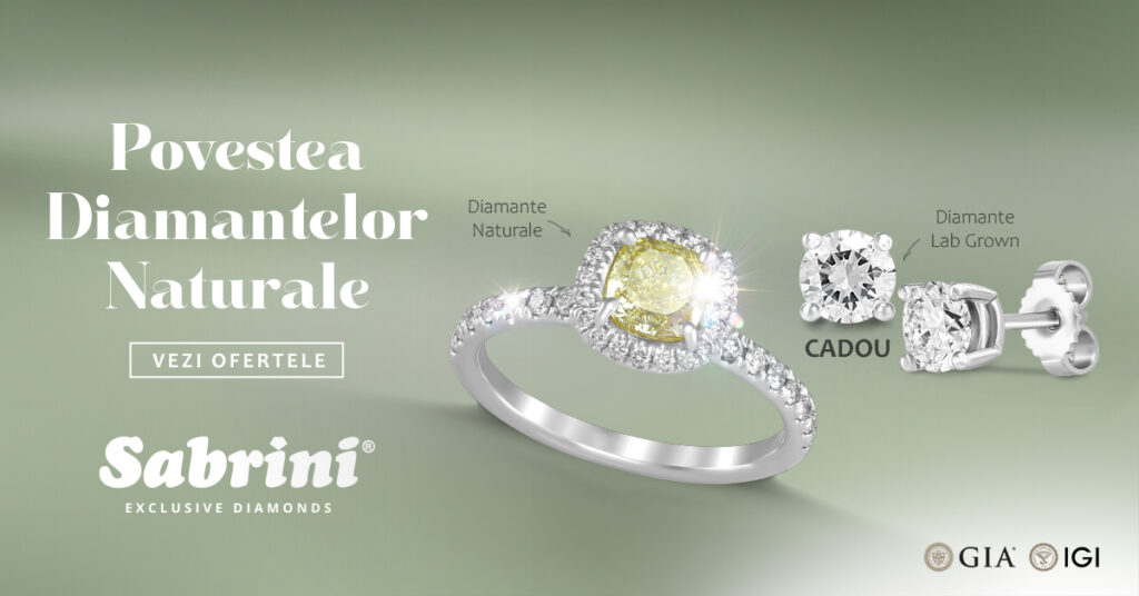Sabrini Exclusive Diamonds –  ofertă unică la bijuteriile cu diamante naturale