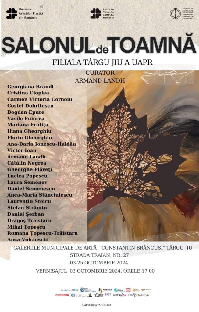 Vernisaj expoziție „Salonul de Toamnă”, la Târgu Jiu