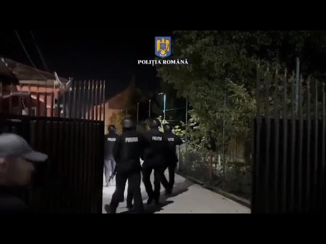 (VIDEO) 95 de percheziții pentru combaterea infracționalității