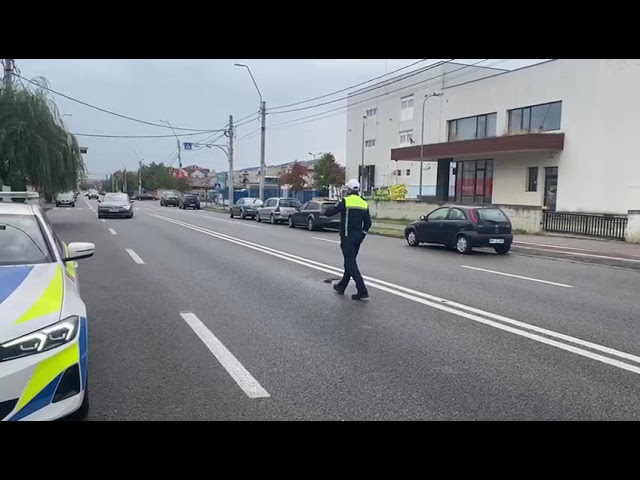 (VIDEO) Polițiștii rutieri mehedințeni desfășoară activităţi în cadrul operațiunii „Focus on the road”