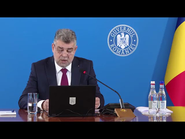 (VIDEO) Premierul Marcel Ciolacu a anunțat că începe o nouă investiție în infrastructură