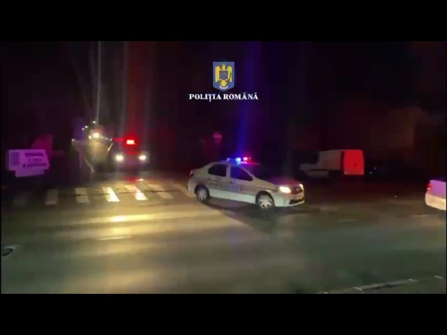 (VIDEO) Razie a polițiștilor craioveni