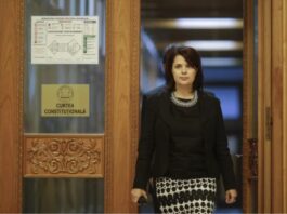 Judecătoarea Simona-Maya Teodoroiu participa la sedinta de alegere a noului presedinte al Curtii Constitutionale, 13 iulie 2016. (Foto: Inquam Photos / Octav Ganea)