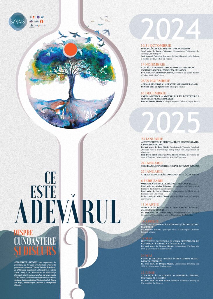Atelierele Synaxis, la a treia ediție: „Ce este adevărul? Despre cunoaștere și discurs”