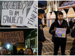 A treia seară de proteste împotriva lui Georgescu