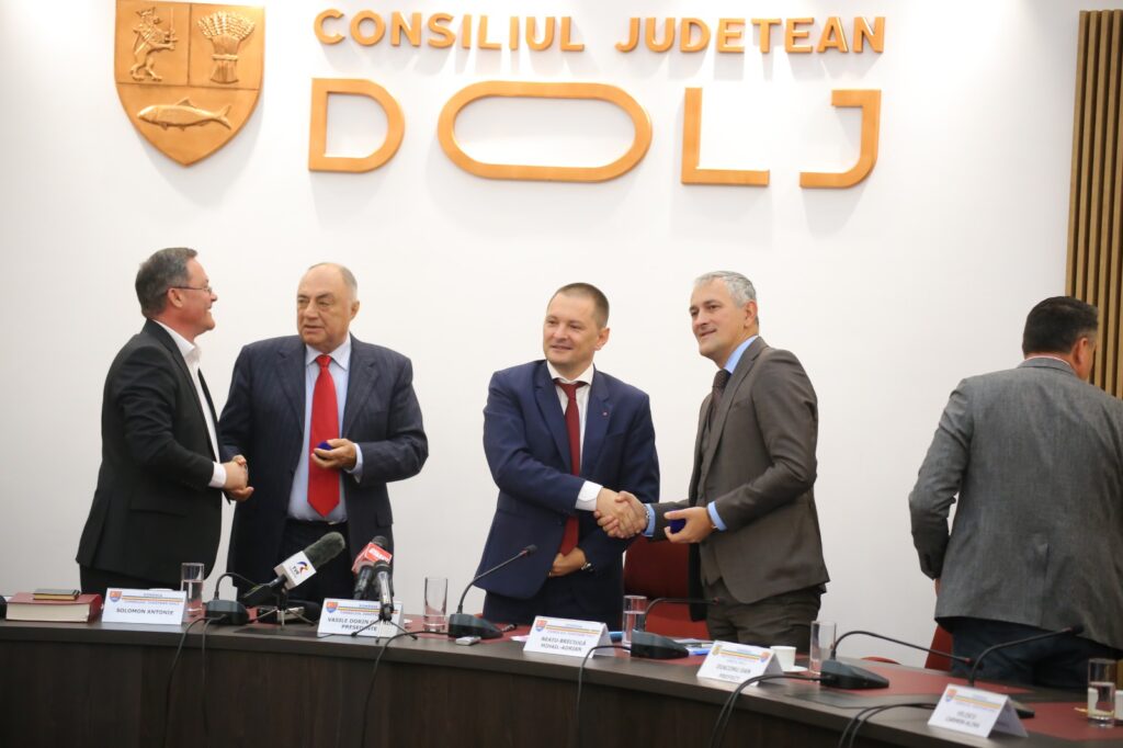 Mihail Neațu și Antonie Solomon, adjuncții oficiali ai lui Cosmin Vasile la CJ Dolj
