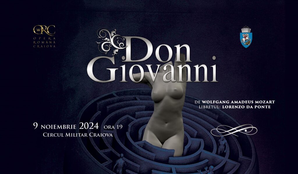 „Don Giovanni” revine la Opera Craiova