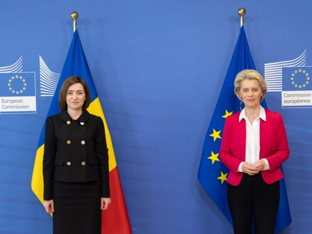 Preşedinta Comisiei Europene: Vom continua să lucrăm pentru viitorul european al Republicii Moldova