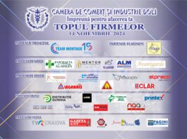 Gala Topul Firmelor din judeţul Dolj, evenimentul de recunoaştere a excelenţei în afaceri