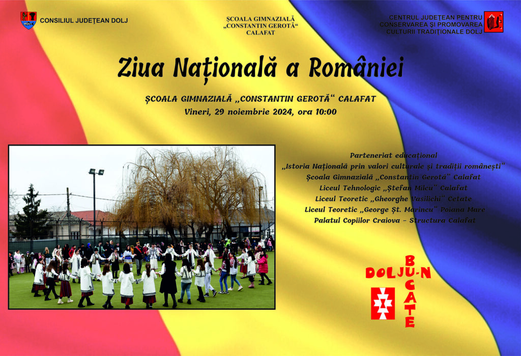 Sărbătoare vineri la Calafat, dedicată Zilei Naționale a României