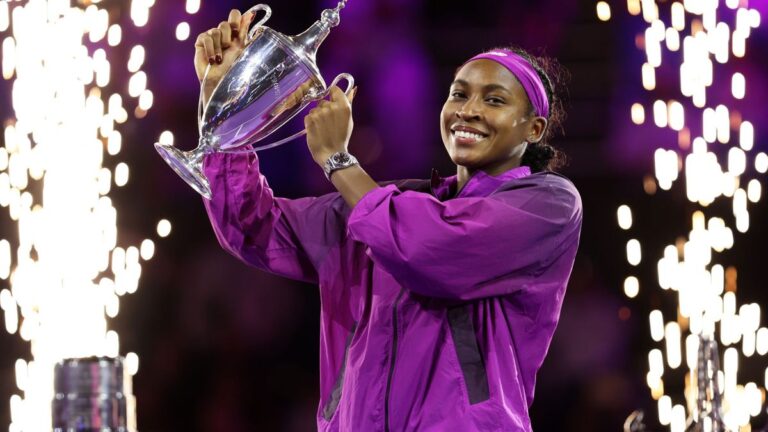 Coco Gauff, marea câştigătoare a Turneului Campioanelor