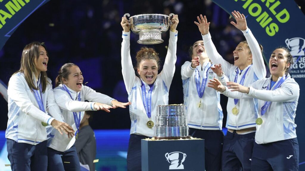 Italia a câştigat pentru a cincea oară Cupa Billie Jean King Cup