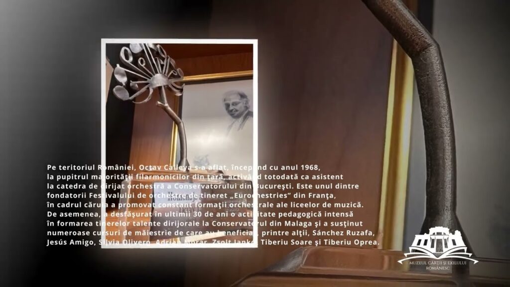 (VIDEO) Muzeul Cărții și Exilului Românesc Craiova  îl sărbătorește pe Octav Calleya