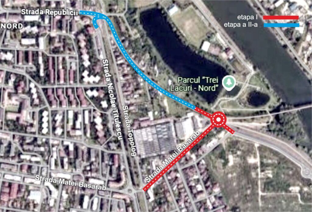 O nouă arteră rutieră pe axa sud-nord a Râmnicului prinde contur