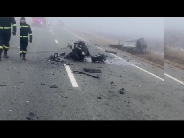(VIDEO) Dolj: Accident grav, pe DN 56, între Moțăței Gară și Golenți