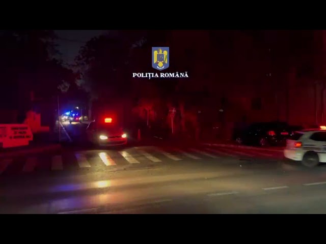 (VIDEO) Razie de amploare a poliţiştilor, în Craiova