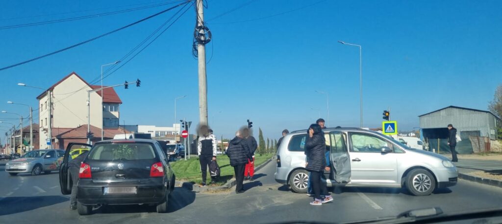 Accident pe strada Râului din Craiova