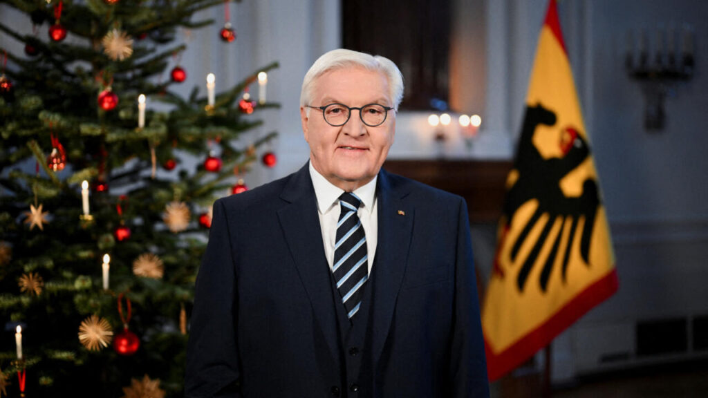 Președintele Germaniei face apel la unitate în discursul de Crăciun din piața de Crăciun din Magdeburg