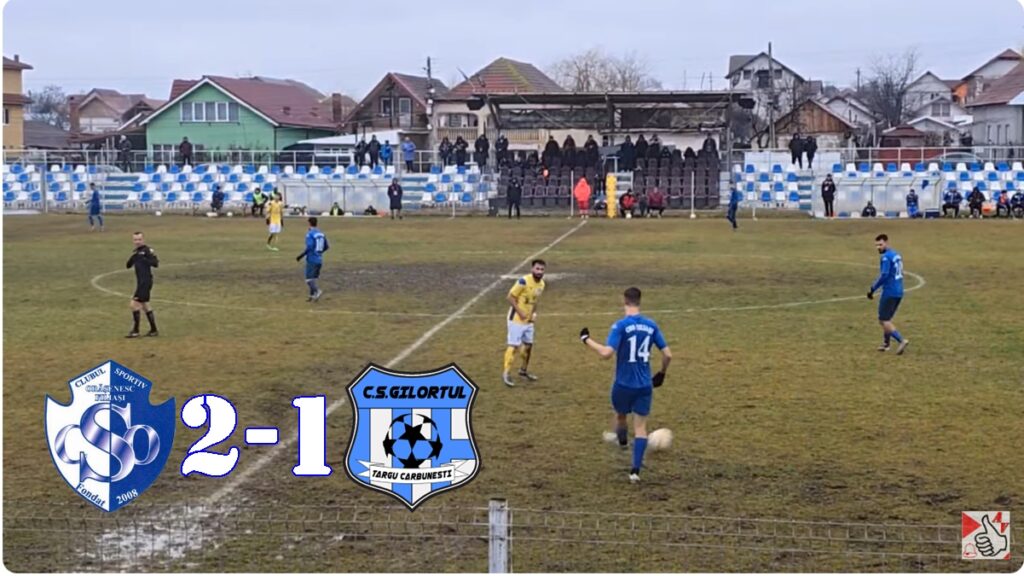 Liga 3 / ACSO Filiaşi a încheiat anul cu fruntea sus