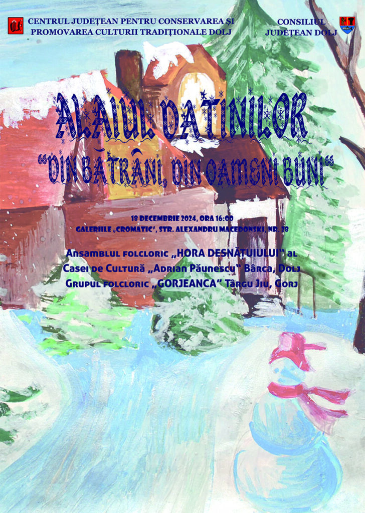 Craiova: Sărbătorile de iarnă, în culorile artei și frumusețea colindelor, la Galeriile „Cromatic“