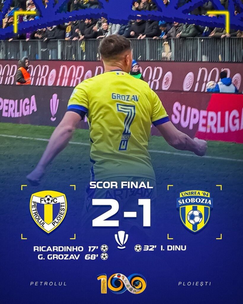 Petrolul – Slobozia 2-1 / “Lupii galbeni” au confirmat aşteptările
