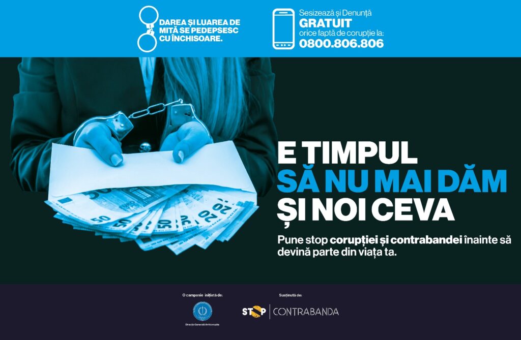 (VIDEO) Lansarea campaniei naționale de prevenire a corupției: „E timpul să dăm și noi ceva”