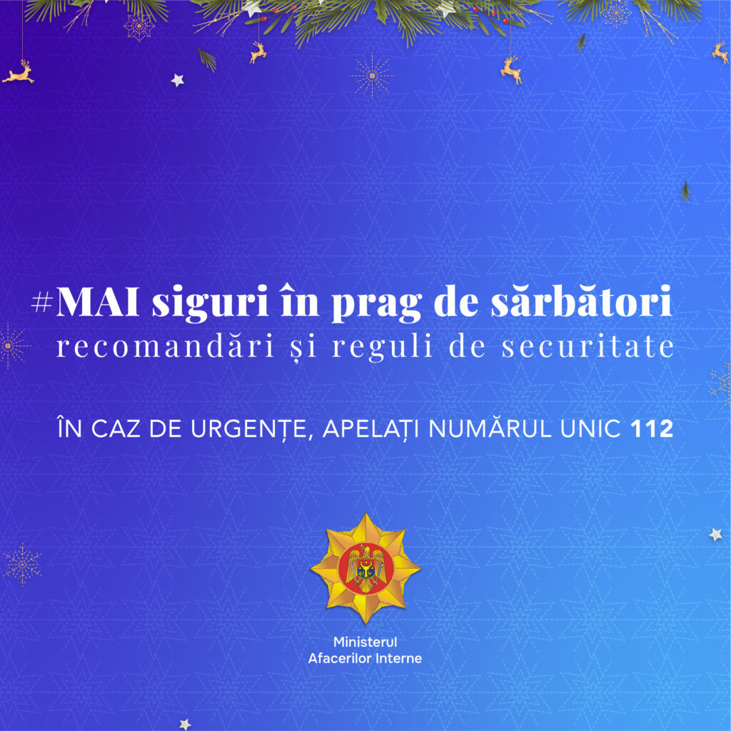 22.800 de angajați ai Ministerului Afacerilor Interne pentru siguranța Sărbătorilor de iarnă