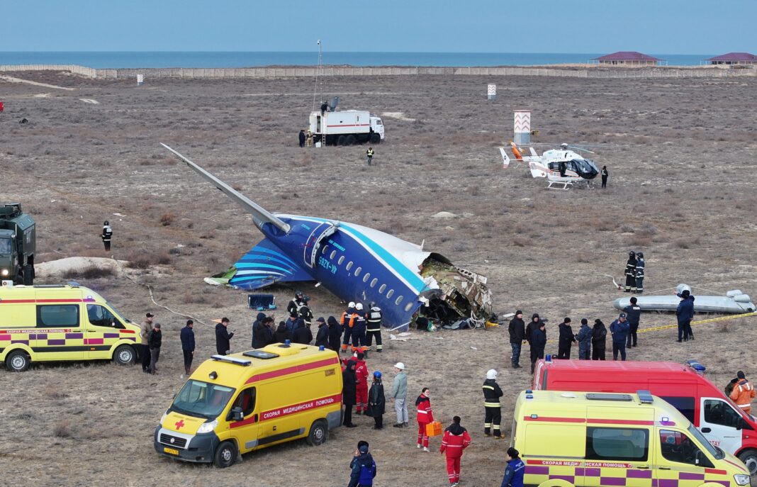Vladimir Putin a recunoscut, indirect, că armata rusă a lovit avionul azer prăbușit în Kazahstan