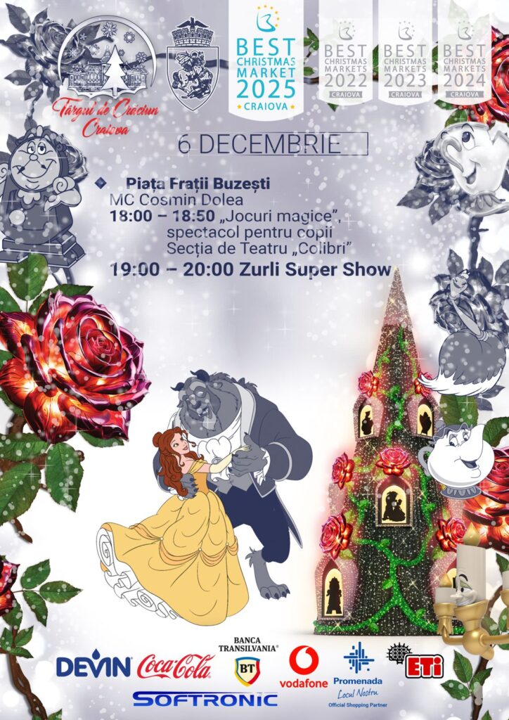 (VIDEO) Zurli Super Show la Târgul de Crăciun Craiova