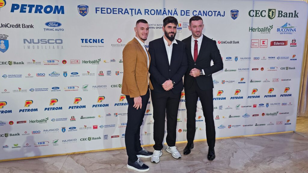 Marian Enache şi Andrei Cornea, premiaţi cu trofeul „Echipajul anului!“ la Gala Canotajului Românesc